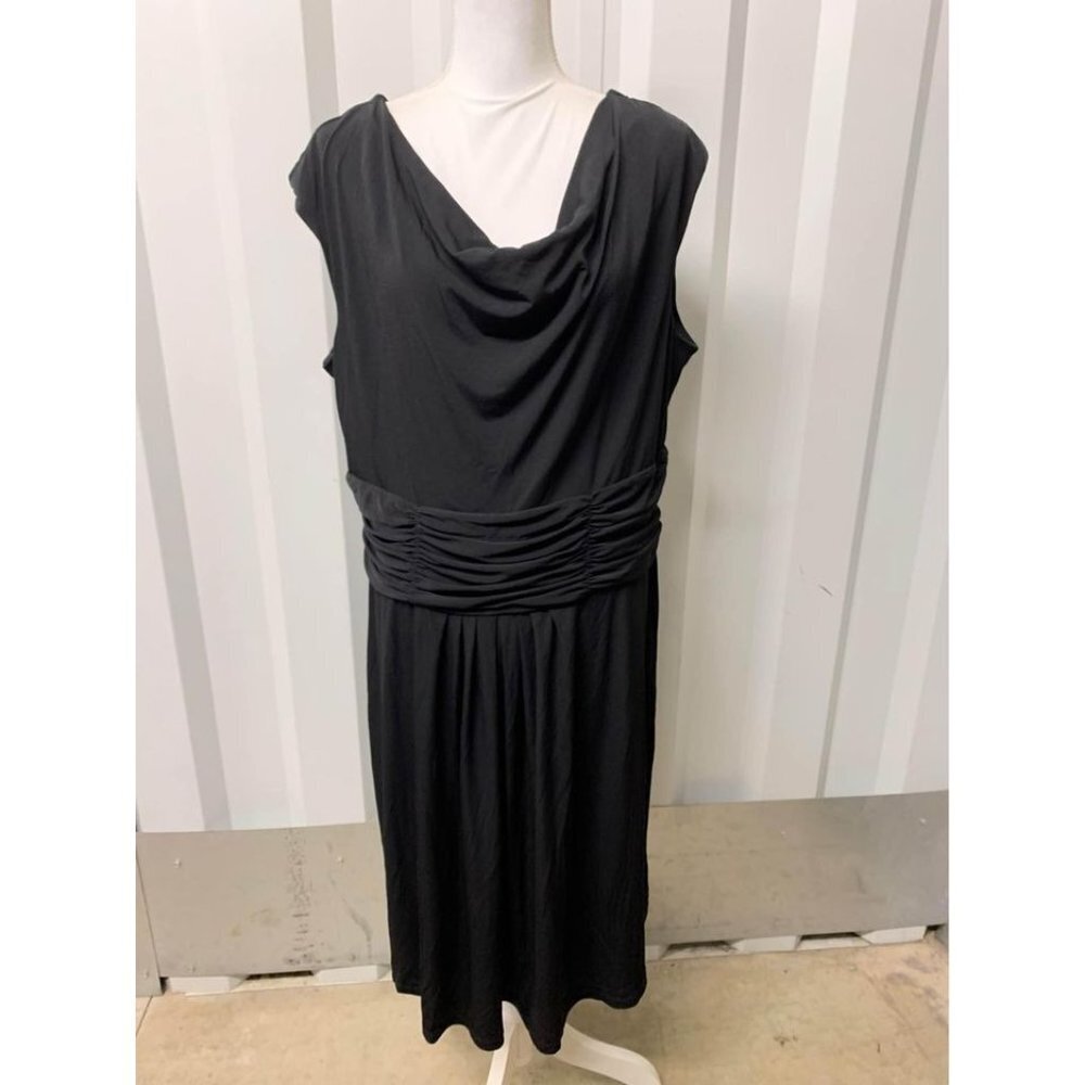Studio Business Casual Black Dress Womens Plus Size 18W